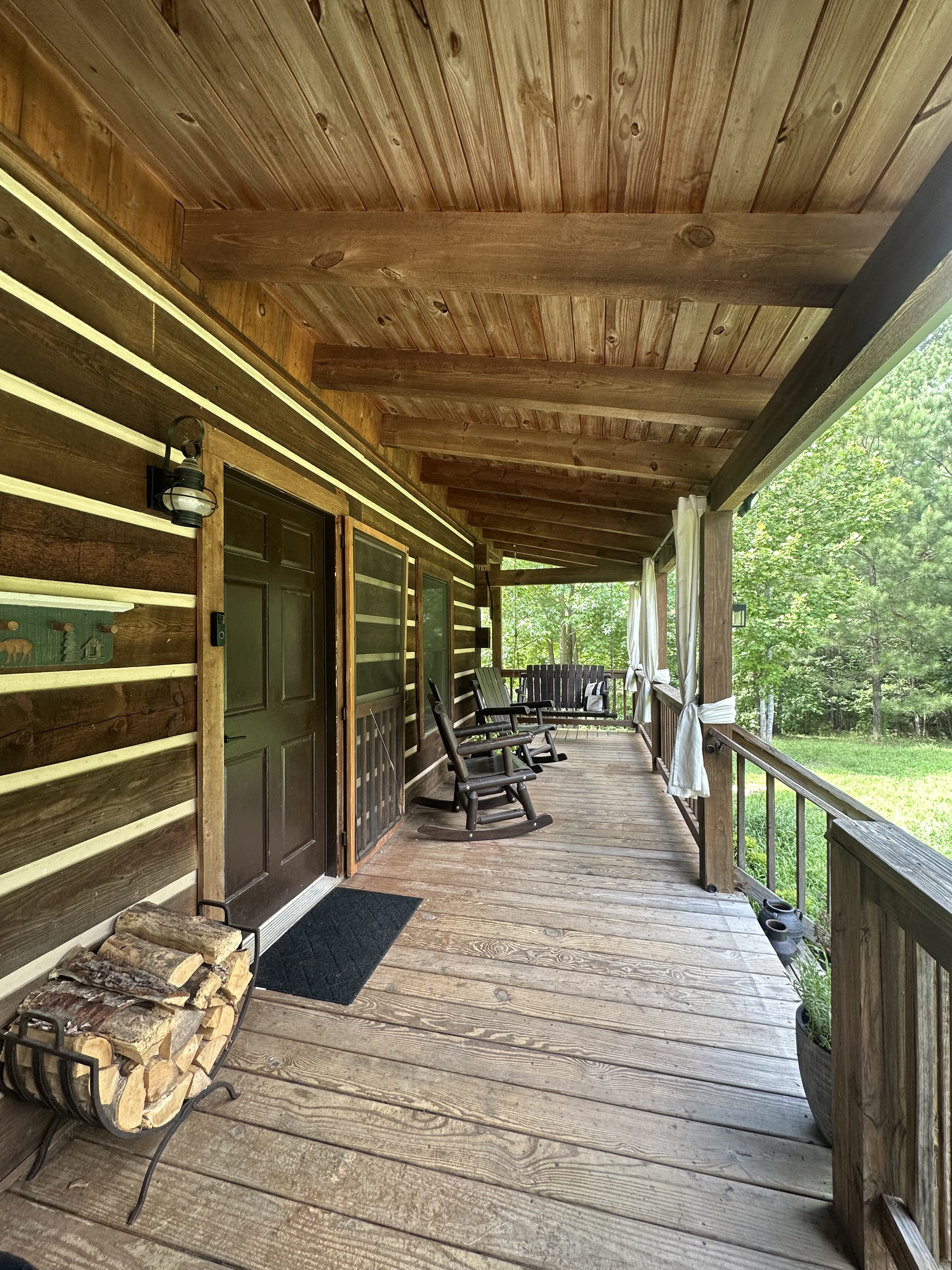 The Wildlands Cabin The Covered Porch image 1