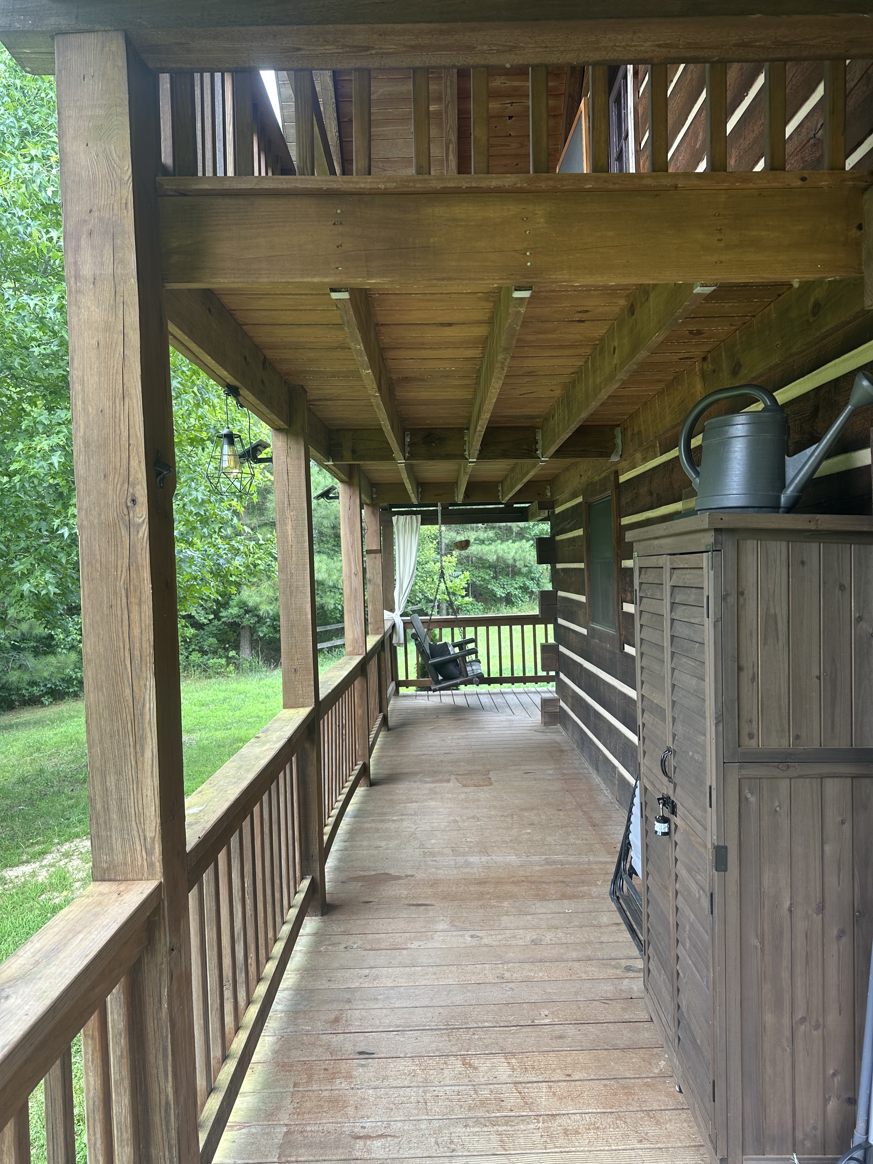 The Wildlands Cabin The Covered Porch image 2