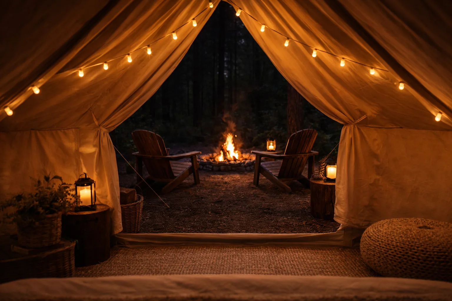 The Emberwild Camp Inside the Tent image 1